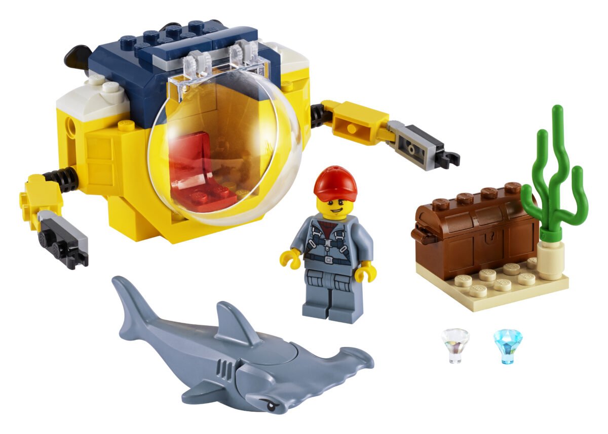 LEGO 60263-1 - Ocean Mini-Submarine - Afbeelding 2