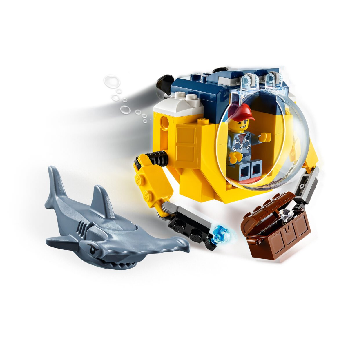 LEGO 60263-1 - Ocean Mini-Submarine - Afbeelding 4