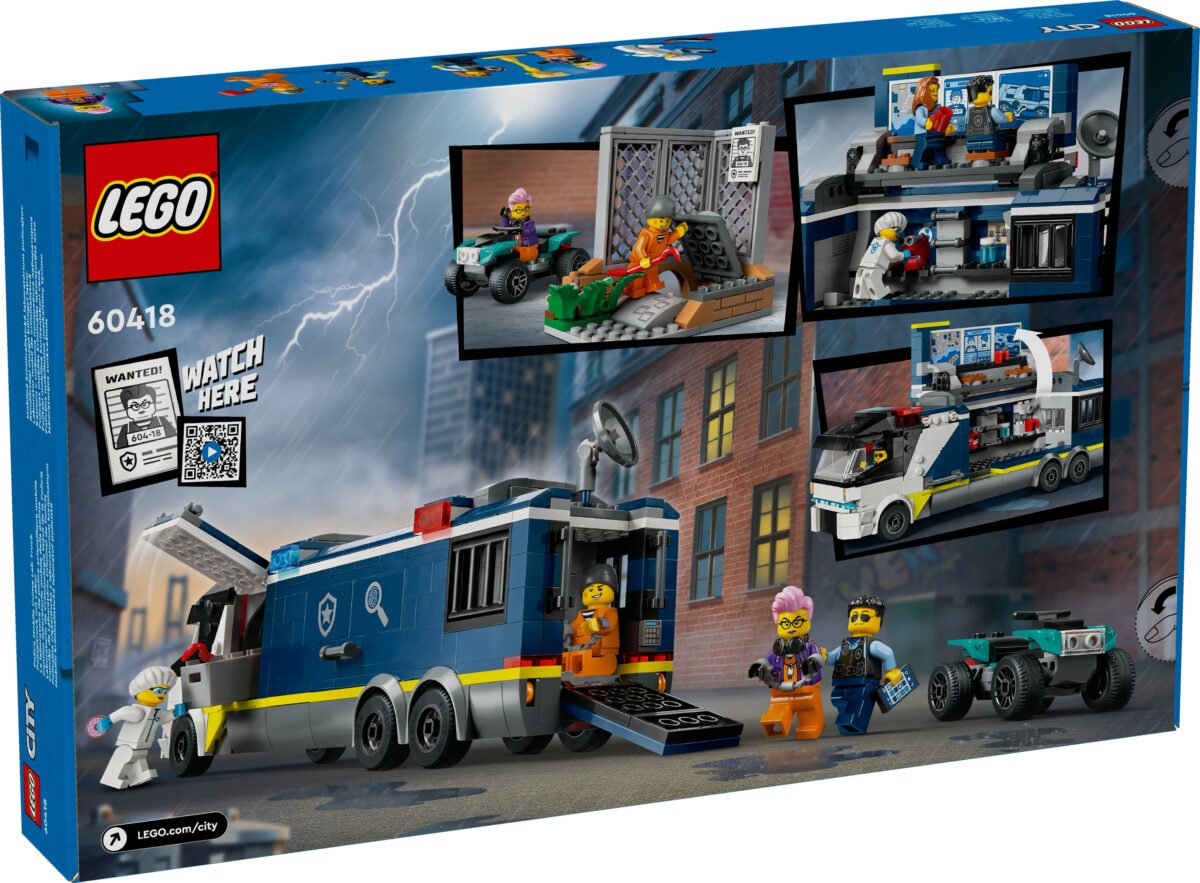 LEGO 60418-1 - Police Mobile Crime Lab Truck - Image 4