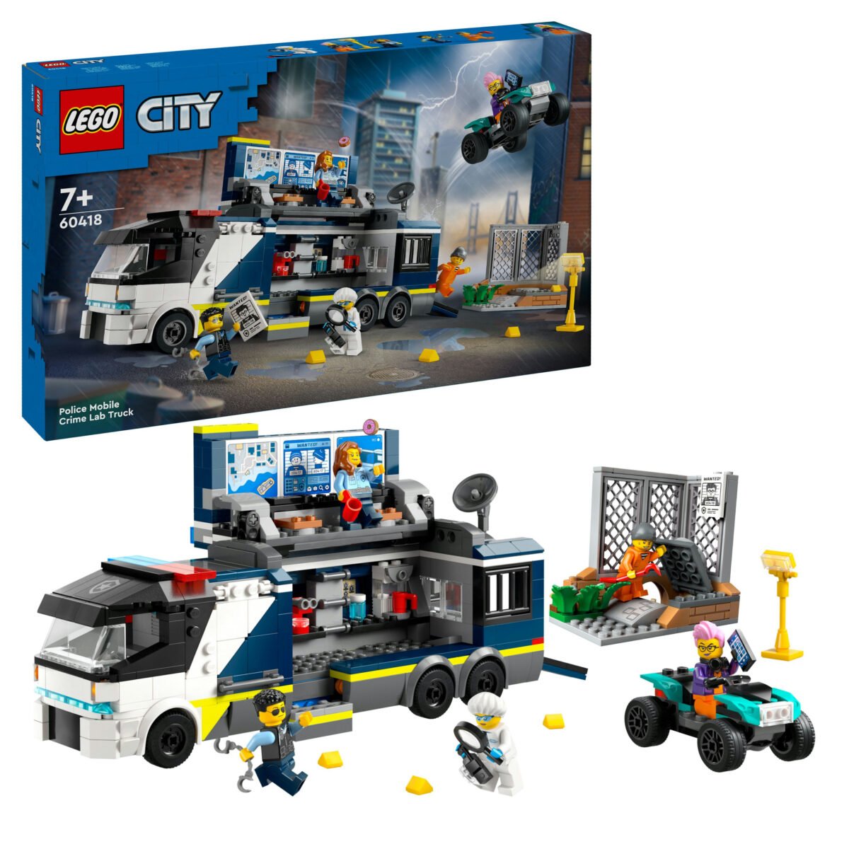 LEGO 60418-1 - Police Mobile Crime Lab Truck - Image 1