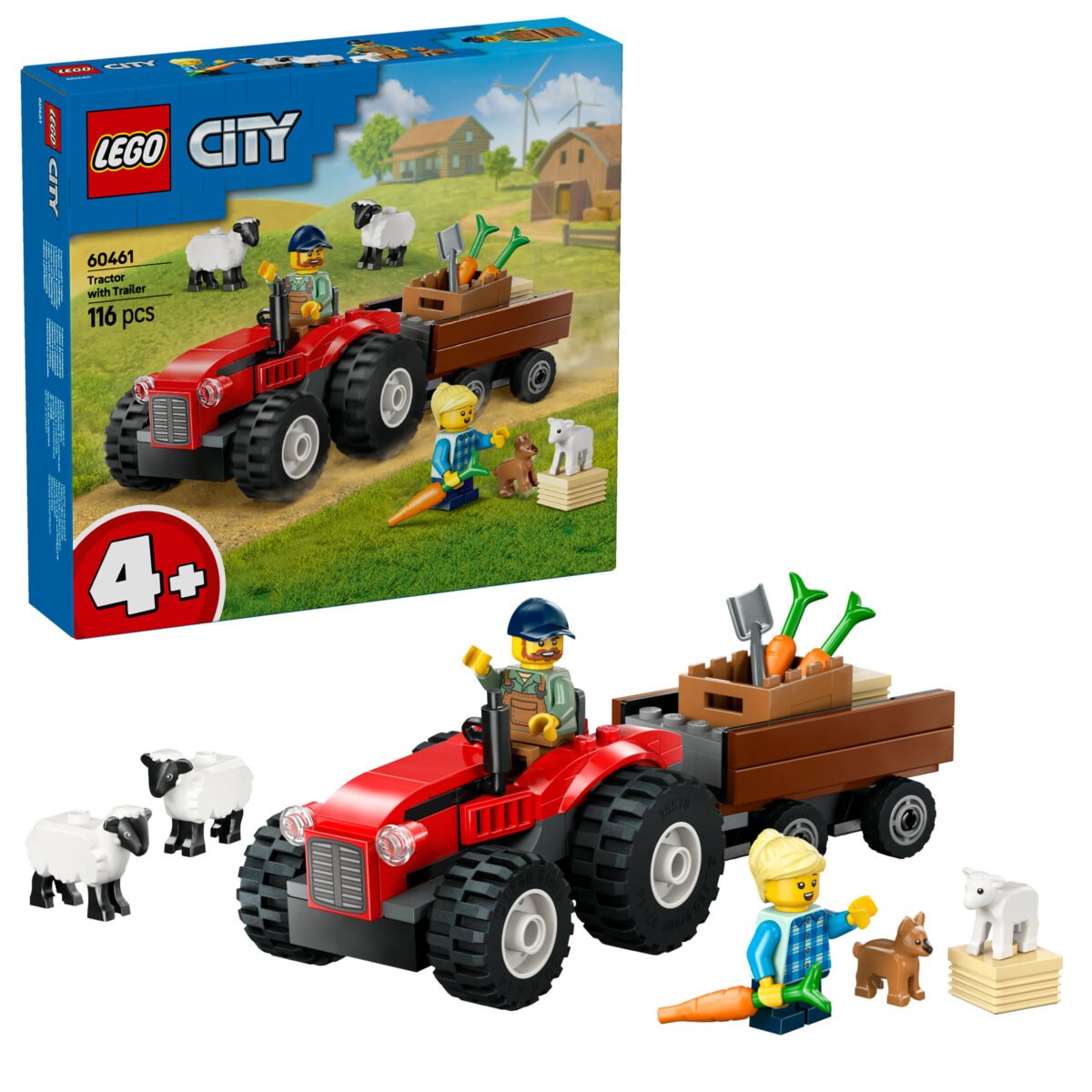 LEGO City 60461 - Tractor with Trailer