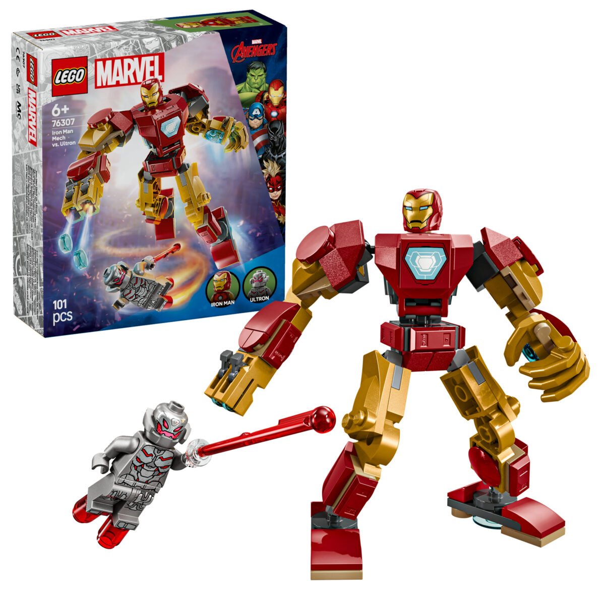 LEGO Super Heroes 76307 - Iron Man Mech vs. Ultron