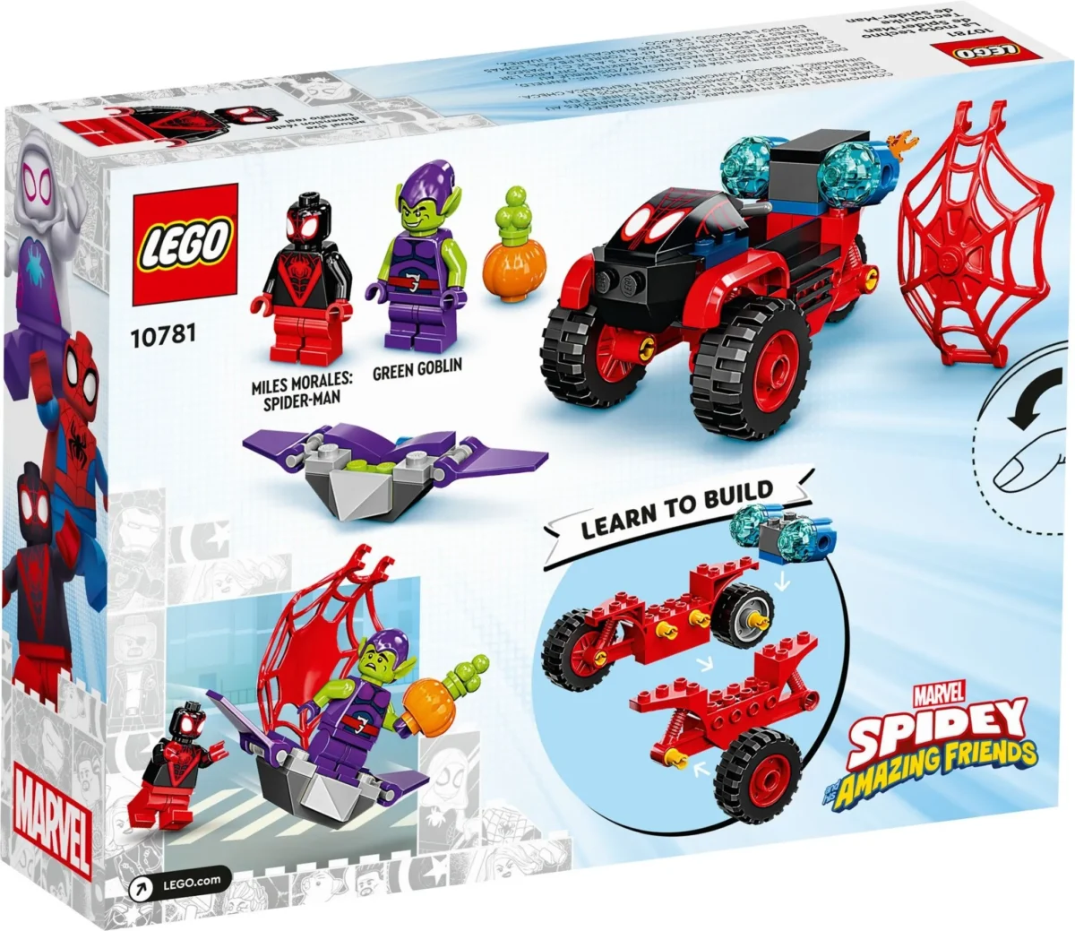 LEGO 10781-1 - Spider-Man’s Techno Trike - Image 3