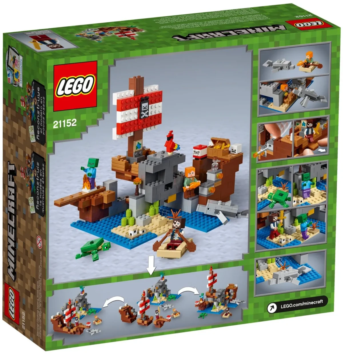 LEGO 21152-1 - The Pirate Ship Adventure - Afbeelding 3