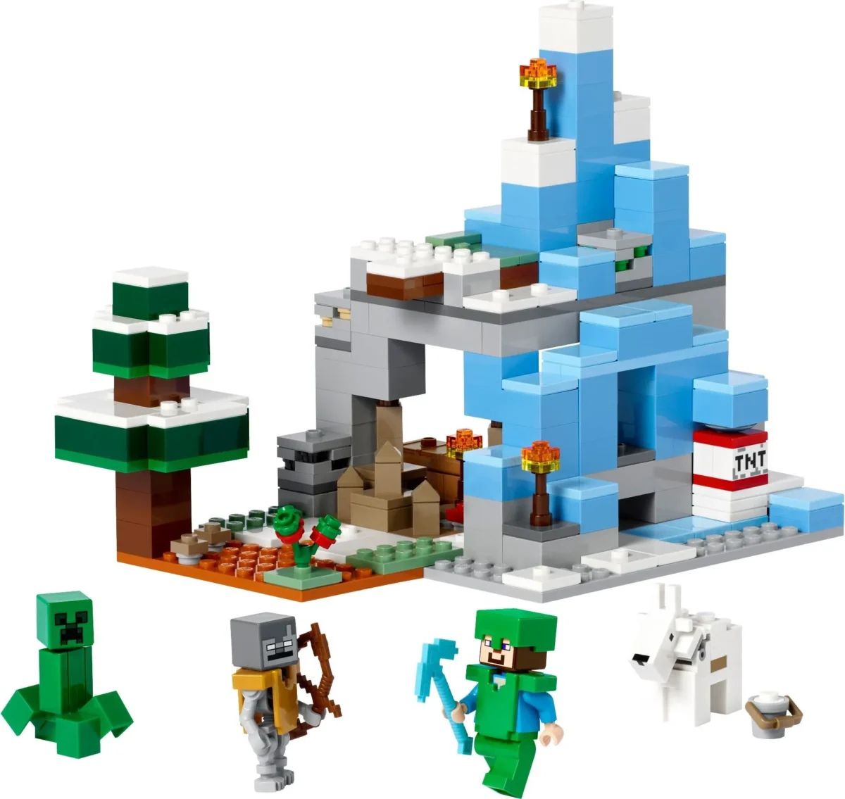 LEGO 21243-1 - The Frozen Peaks - Afbeelding 2