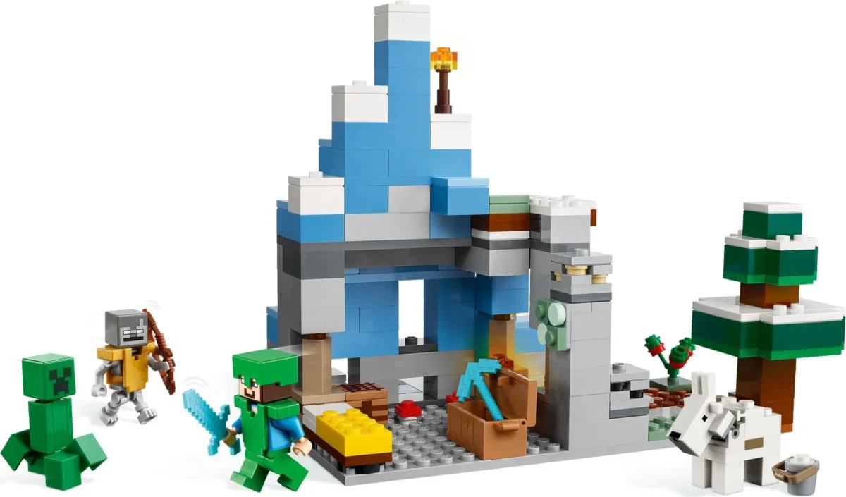 LEGO 21243-1 - The Frozen Peaks - Afbeelding 4