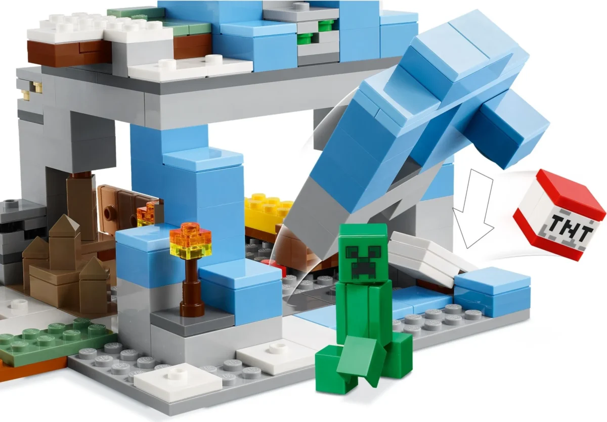 LEGO 21243-1 - The Frozen Peaks - Afbeelding 5