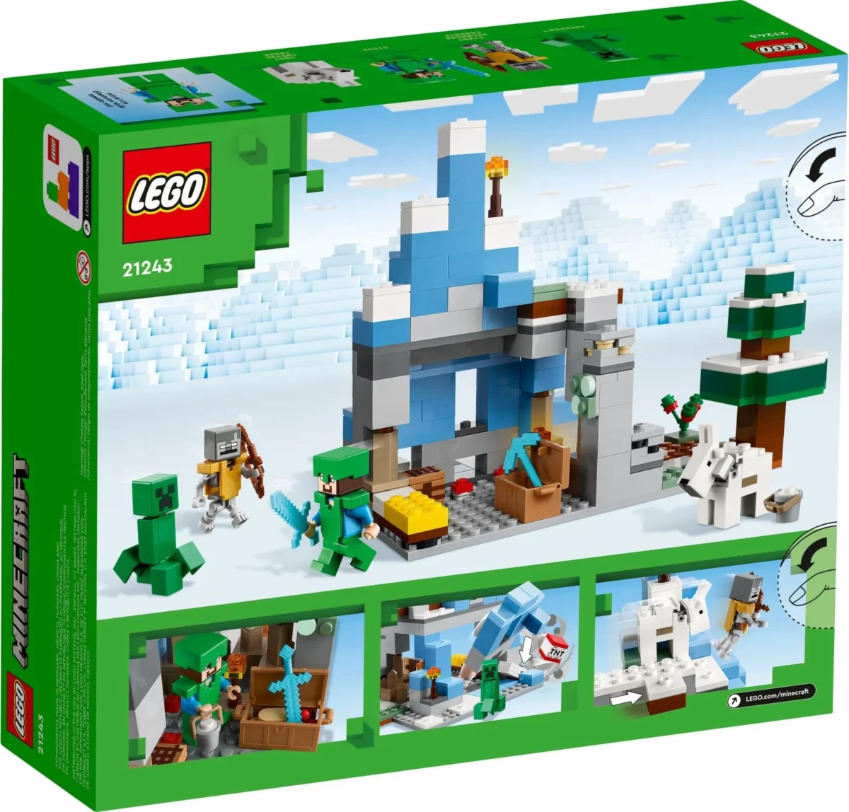 LEGO 21243-1 - The Frozen Peaks - Afbeelding 3