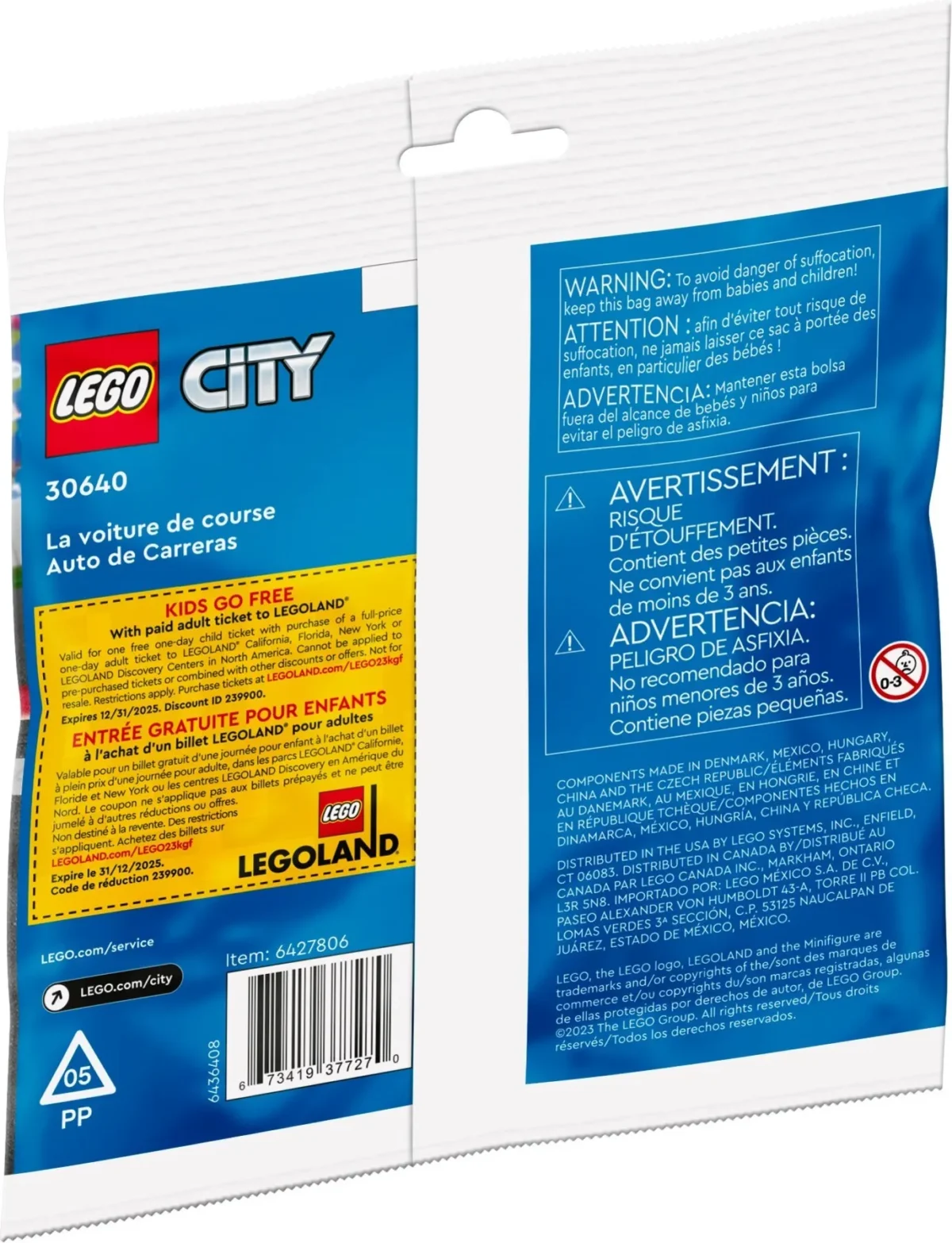 LEGO 30640-1 - Race Car polybag - Image 3