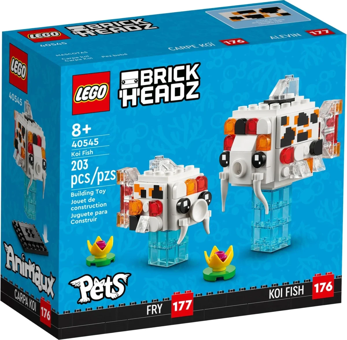 LEGO BrickHeadz 40545 - Koi Fish