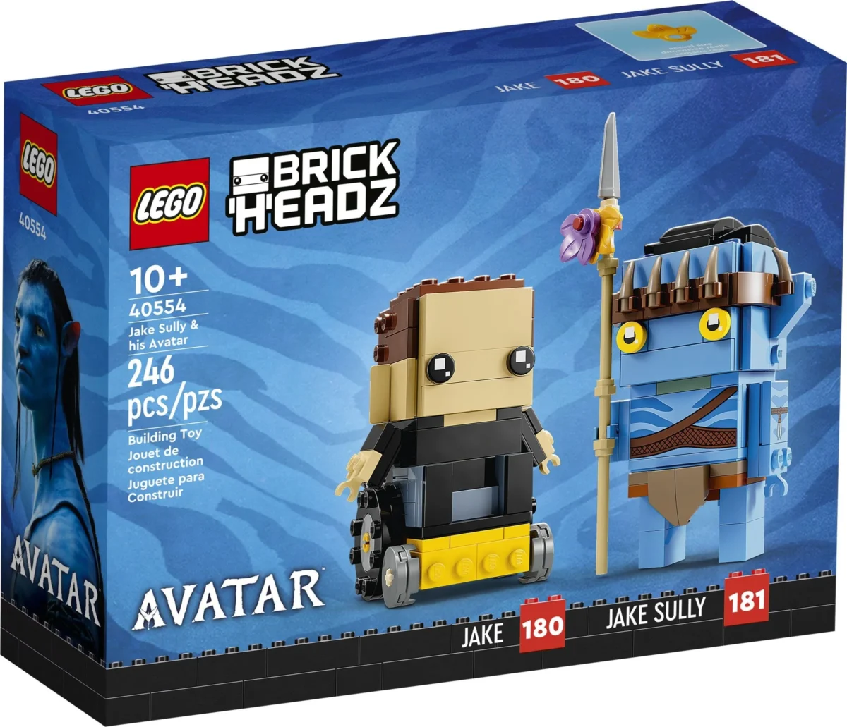 LEGO BrickHeadz 40554 - Jake Sully & his Avatar