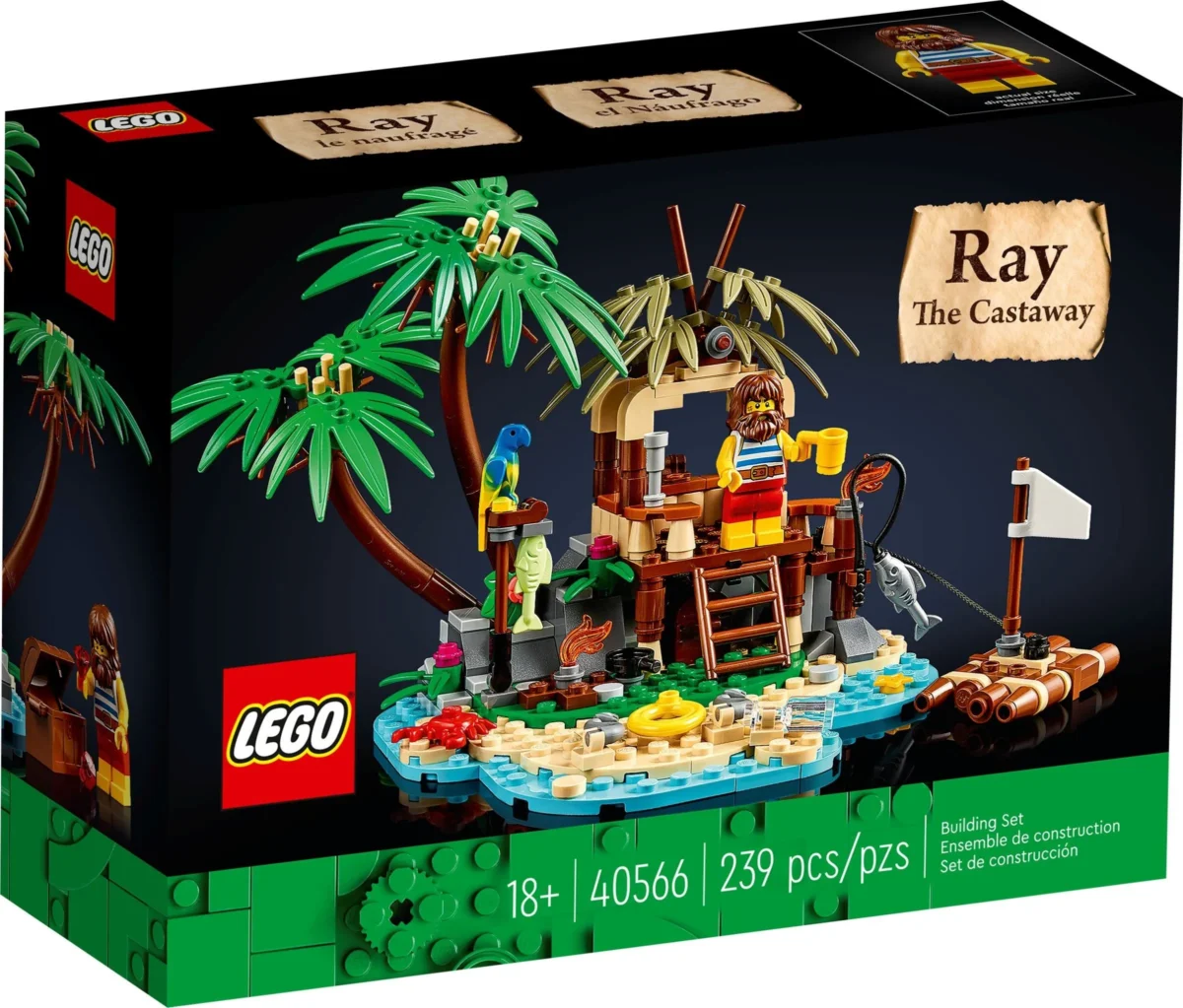 LEGO Ideas 40566 - Ray the Castaway
