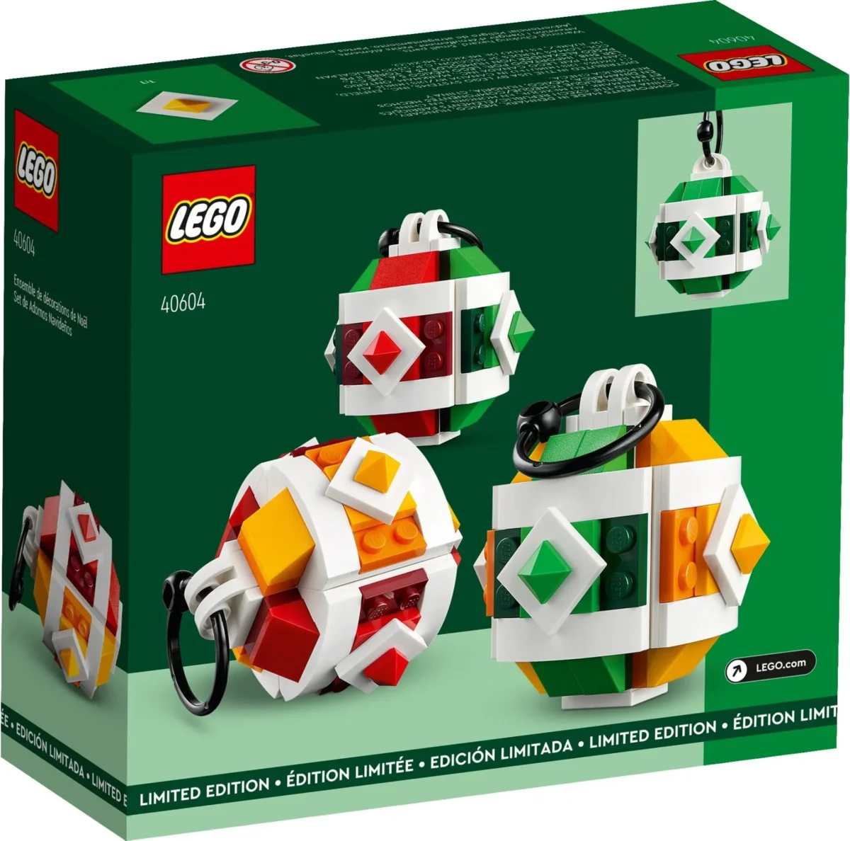 LEGO 40604-1 - Christmas Decor Set - Image 3