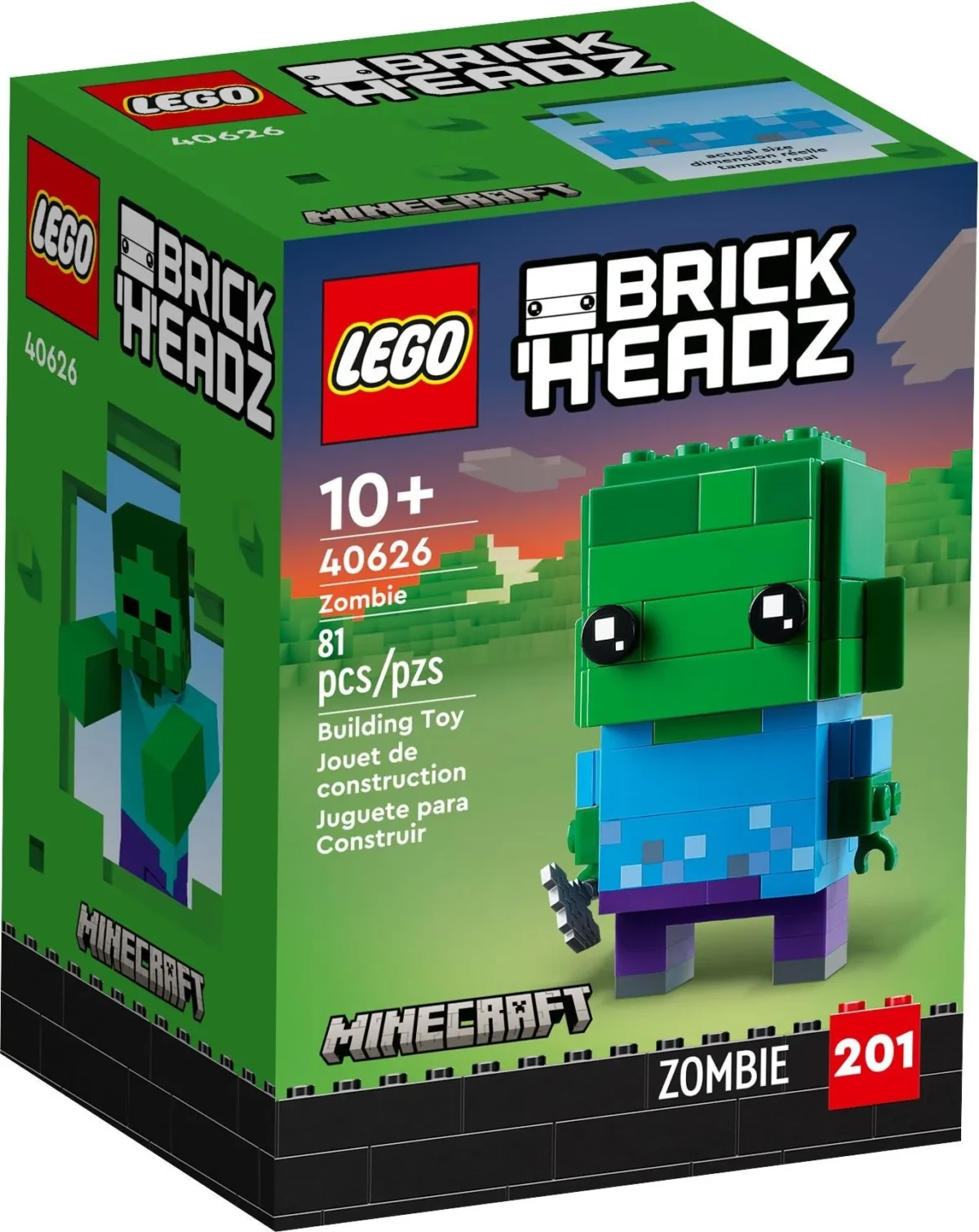 LEGO BrickHeadz 40626 - Zombie