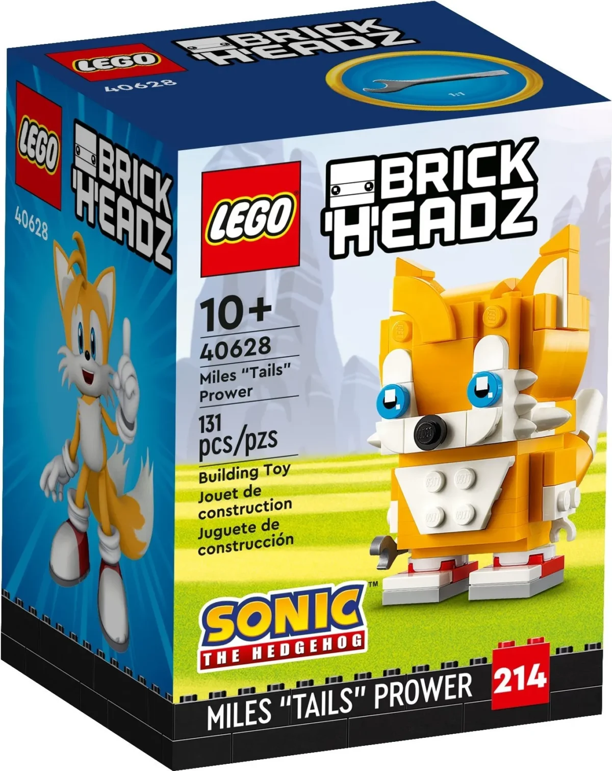 LEGO BrickHeadz 40628 - Miles "Tails" Prower
