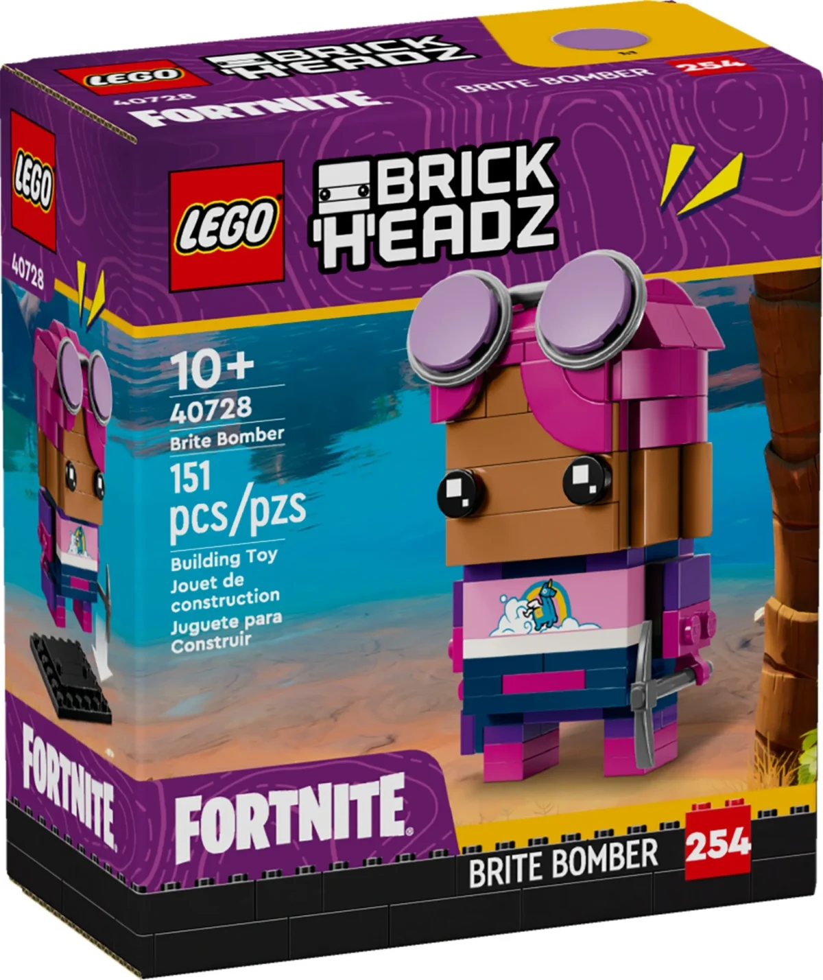 LEGO BrickHeadz 40728 - Brite Bomber