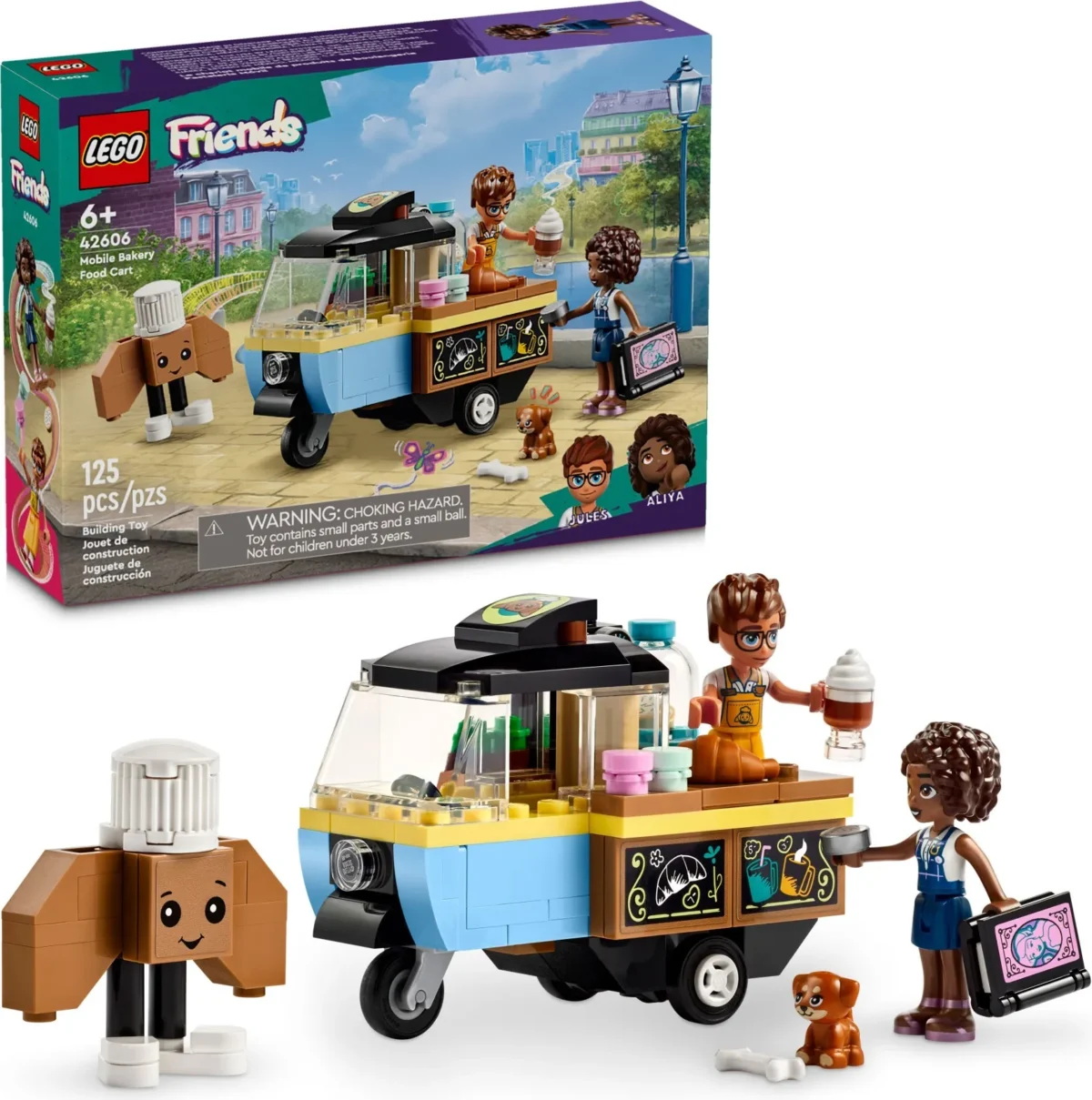 LEGO 42606-1 - Mobile Bakery Food Cart - Afbeelding 1