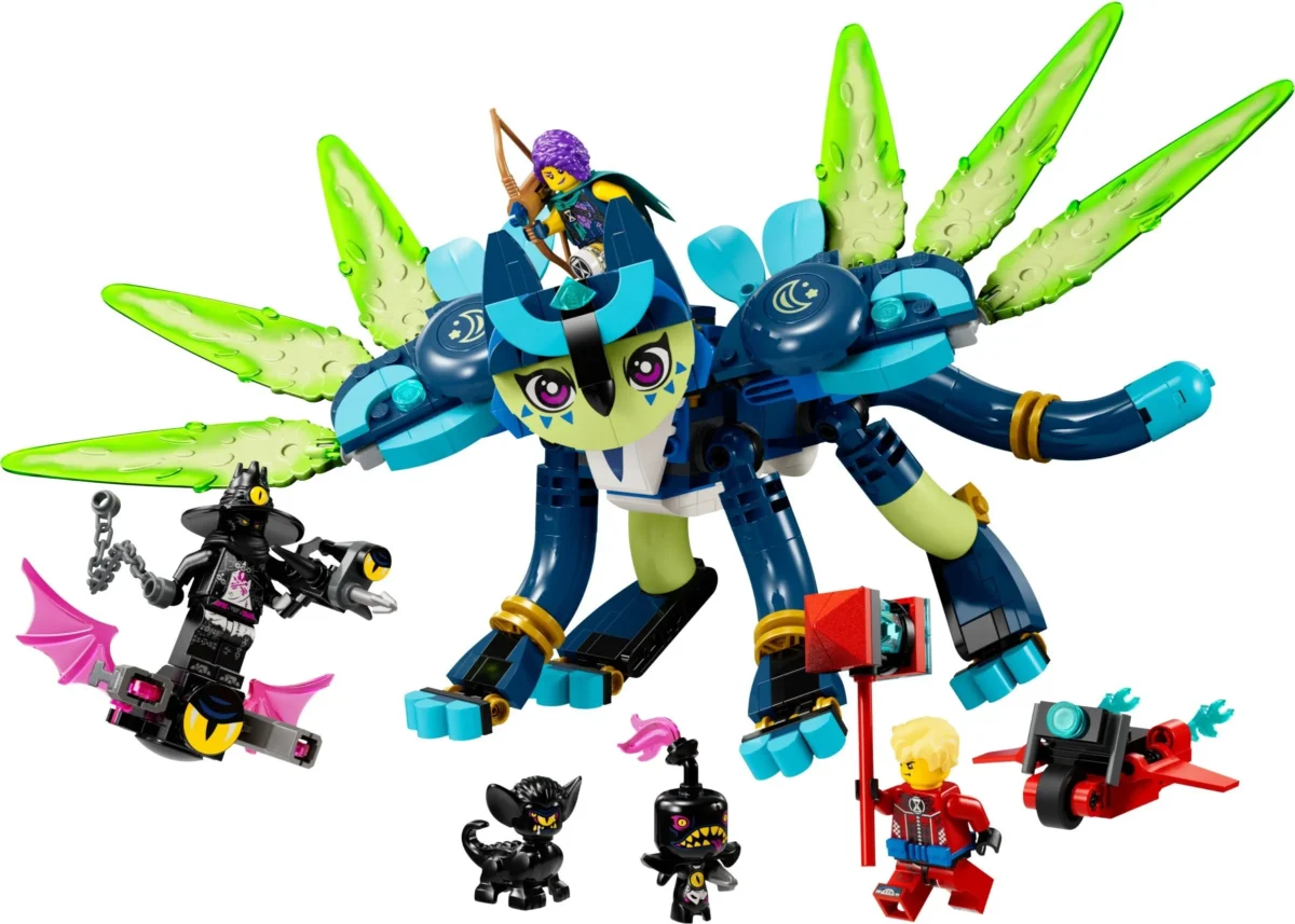 LEGO 71476-1 - Zoey and Zian the Cat-Owl - Image 2