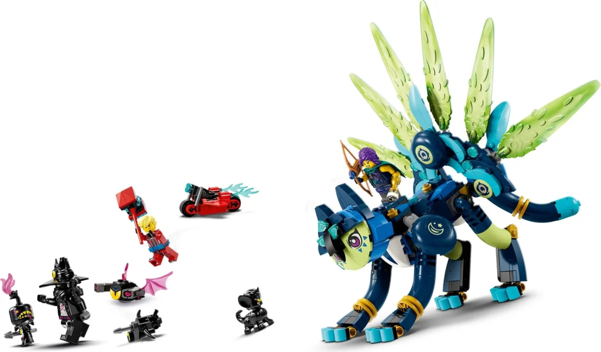 LEGO 71476-1 - Zoey and Zian the Cat-Owl - Image 5