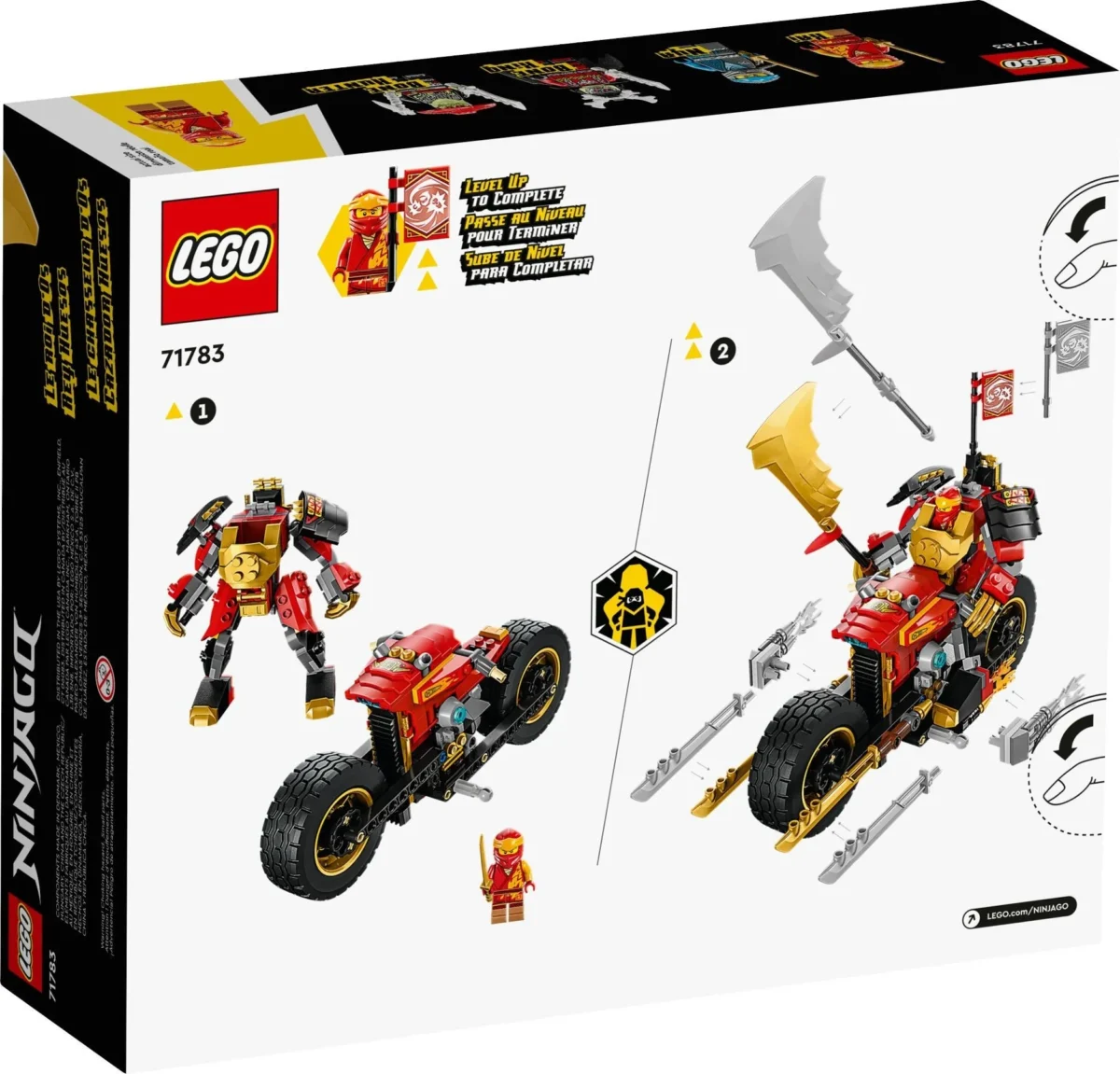LEGO 71783-1 - Kai's Mech Rider EVO - Afbeelding 3