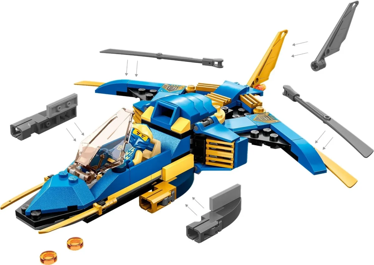 LEGO 71784-1 - Jay's Lightning Jet EVO - Image 5