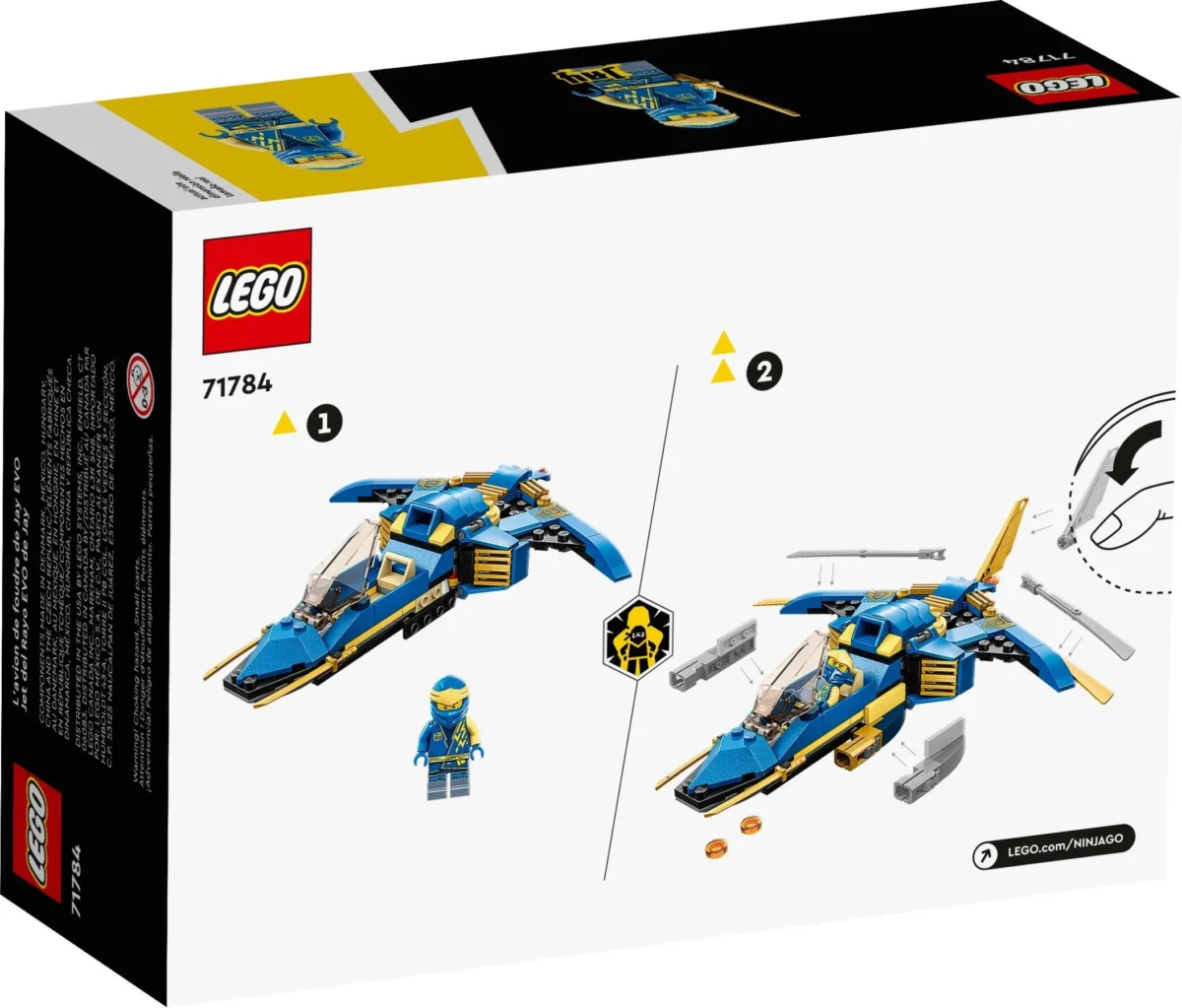 LEGO 71784-1 - Jay's Lightning Jet EVO - Image 3