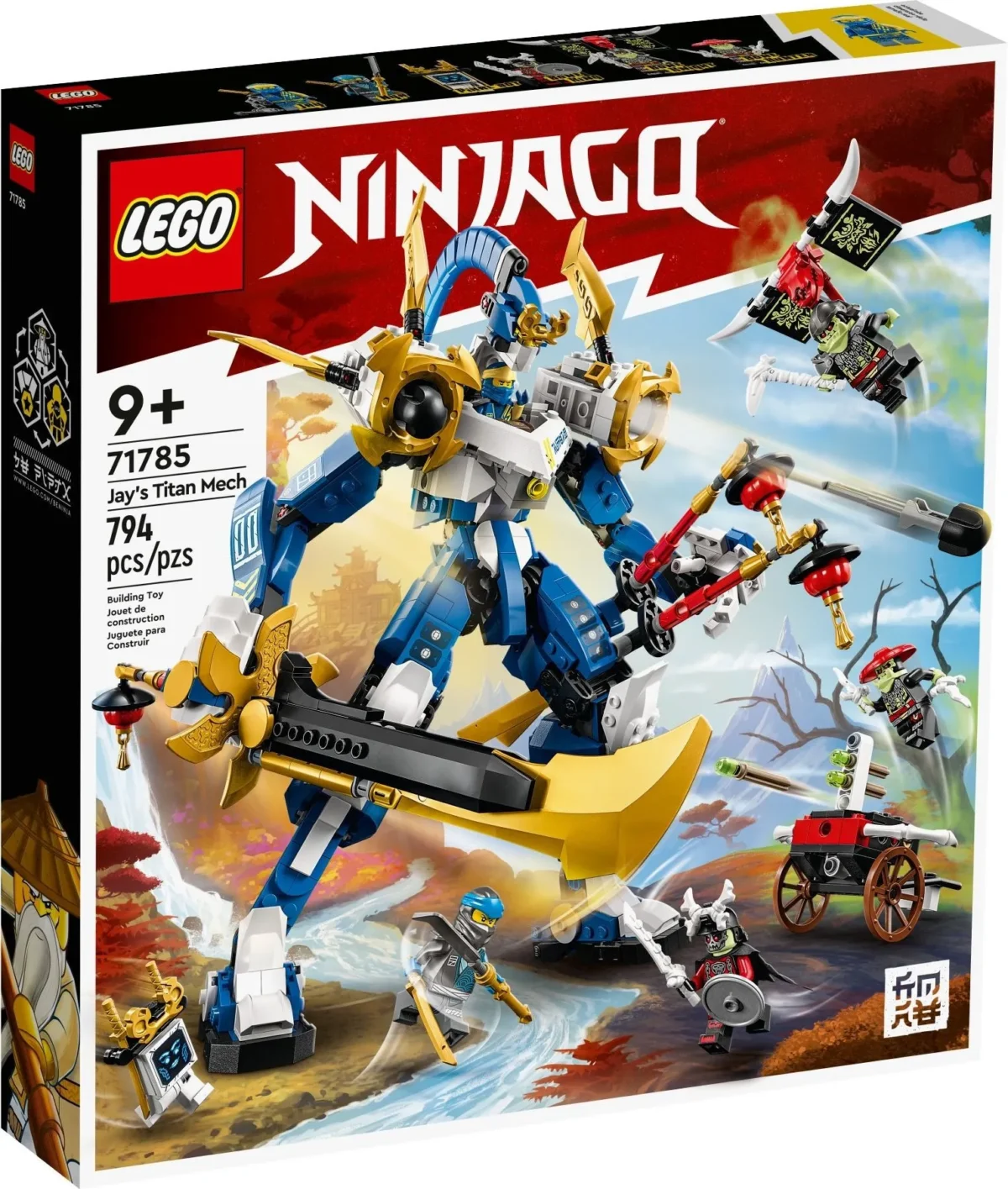 LEGO NINJAGO 71785 - Jay's Titan Mech