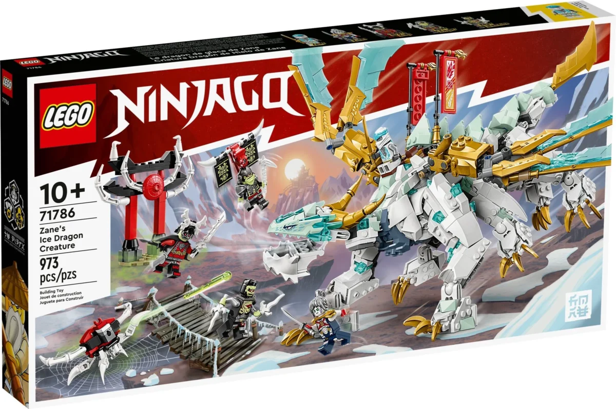 LEGO NINJAGO 71786 - Zane's Ice Dragon Creature