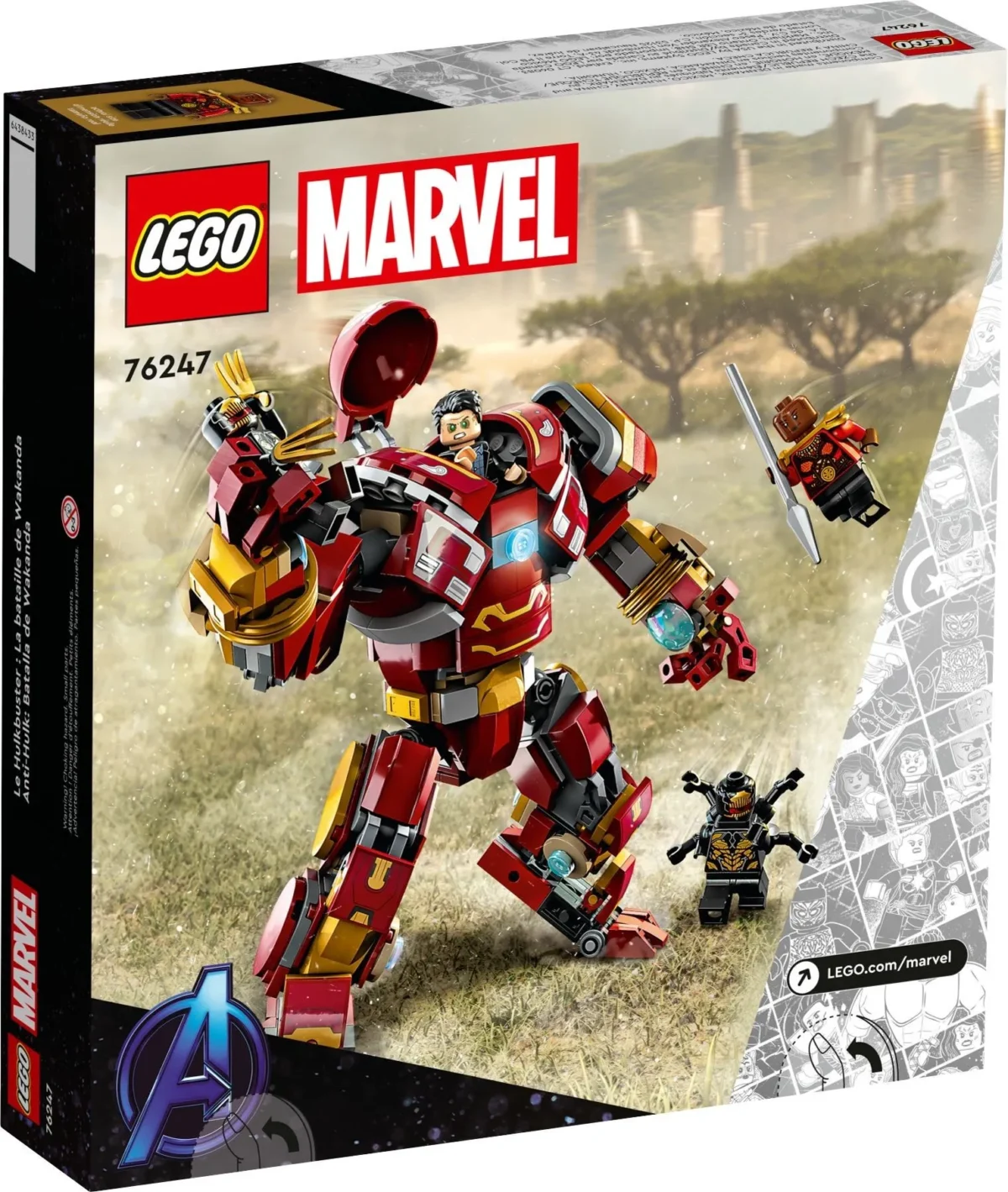 LEGO 76247-1 - The Hulkbuster: The Battle of Wakanda - Afbeelding 3