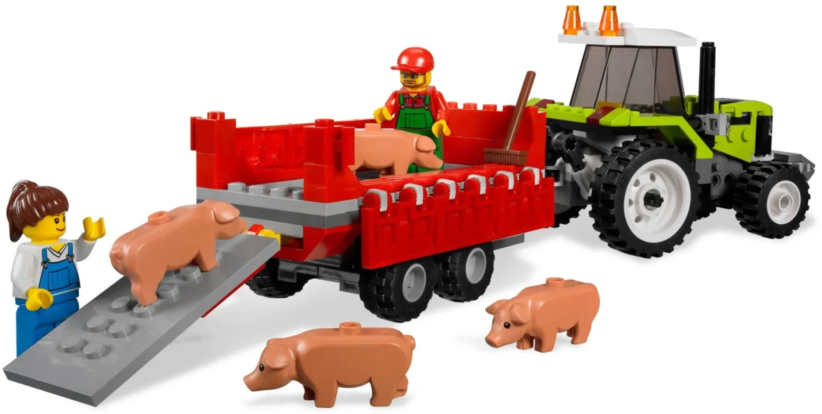 LEGO 7684-1 - Pig Farm & Tractor - Afbeelding 4