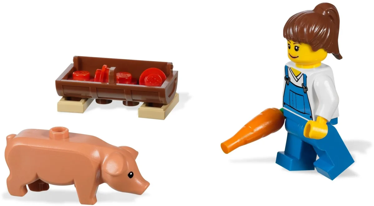 LEGO 7684-1 - Pig Farm & Tractor - Afbeelding 5