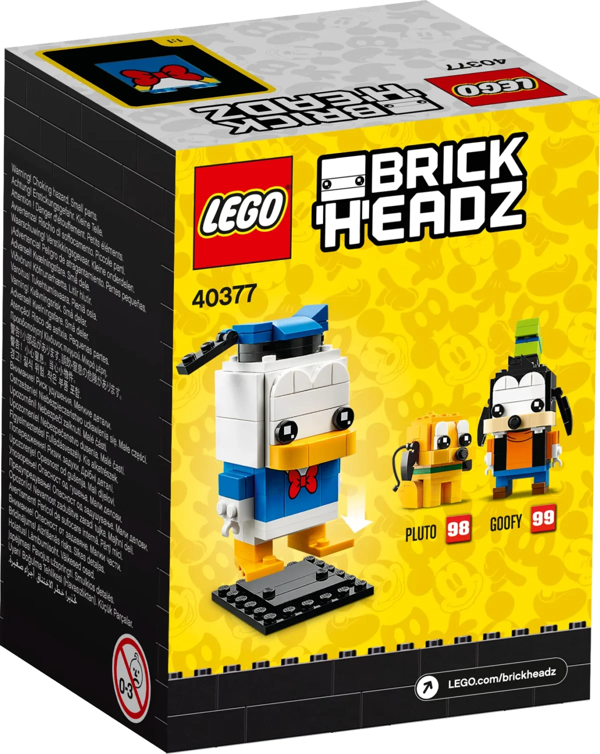 LEGO 40377-1 - Donald Duck - Afbeelding 3