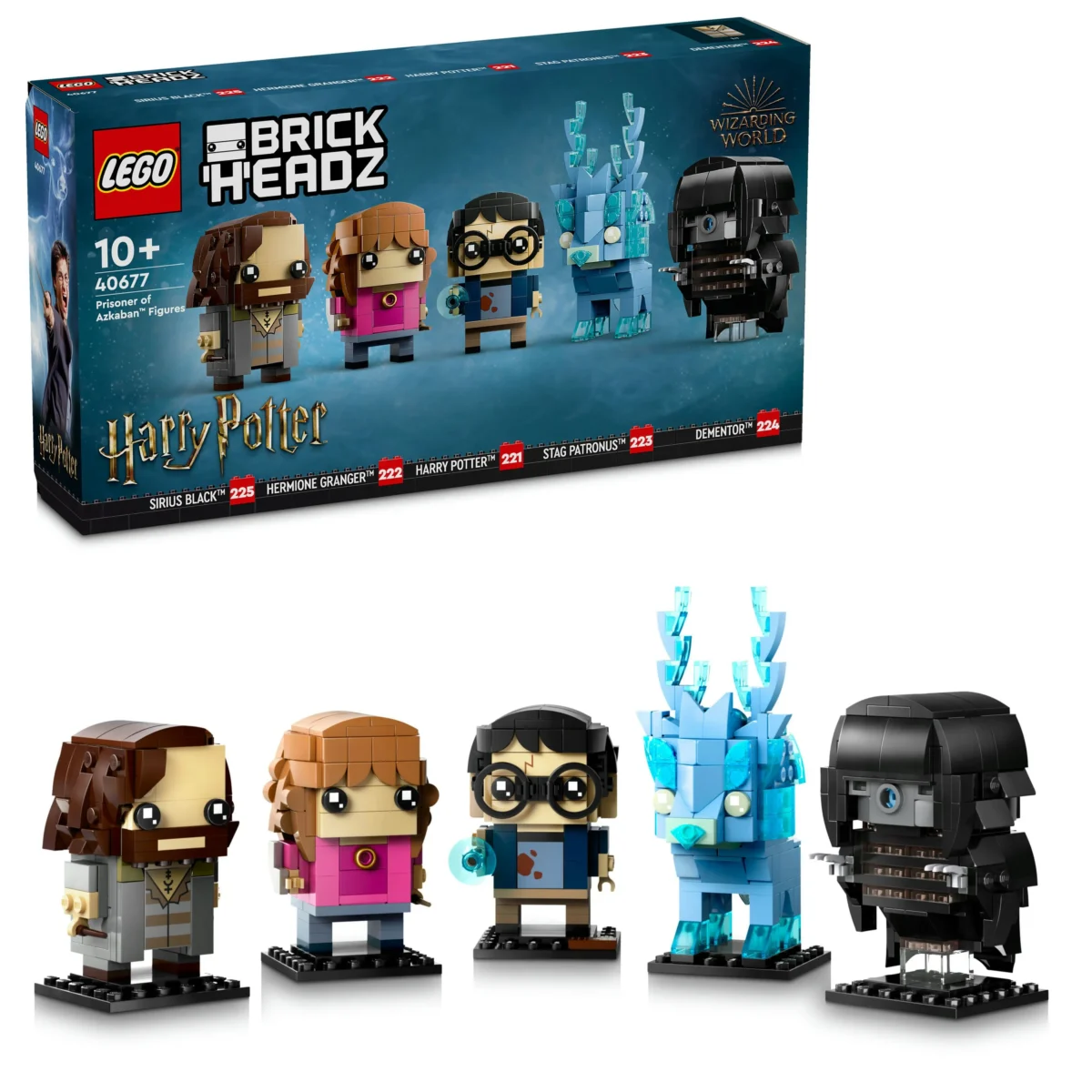 LEGO BrickHeadz 40677 - Prisoner of Azkaban Figures